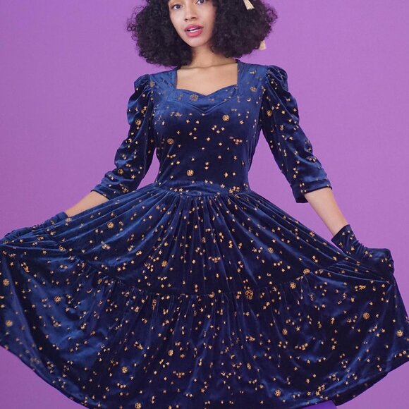 BNWT - SAMANTHA PLEET Celestial Venus Dress-XS - Picture 2 of 13